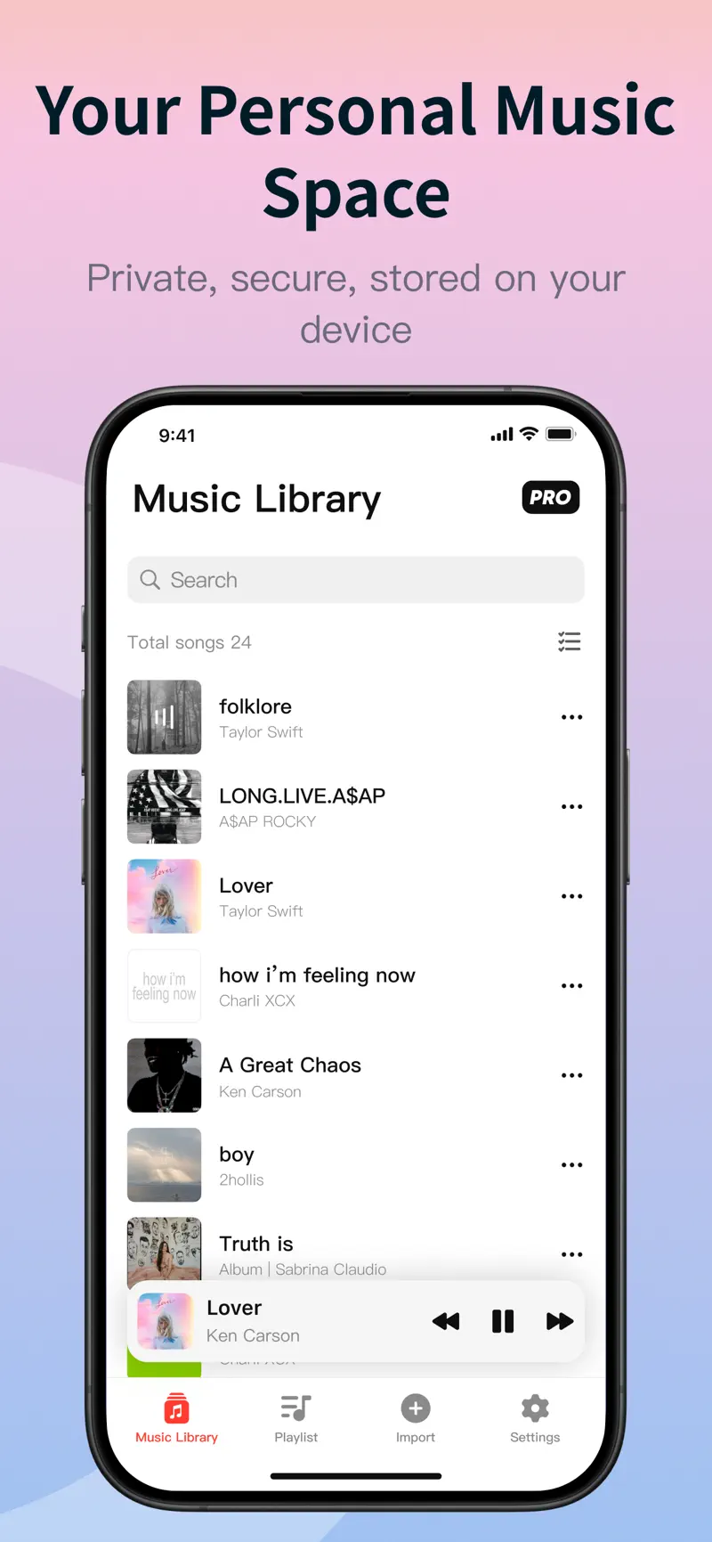 Offline Music screenshot 2